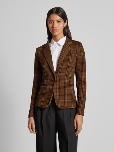 Peek & Cloppenburg ICHIBlazer mit Reverskragen Modell 'KATE' in mittelbraun Schlussverkauf