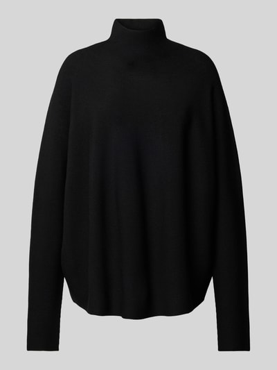Peek & Cloppenburg DrykornStrickpullover aus Schurwolle mit Stehkragen Modell 'LYZA' in black Meist gekauft