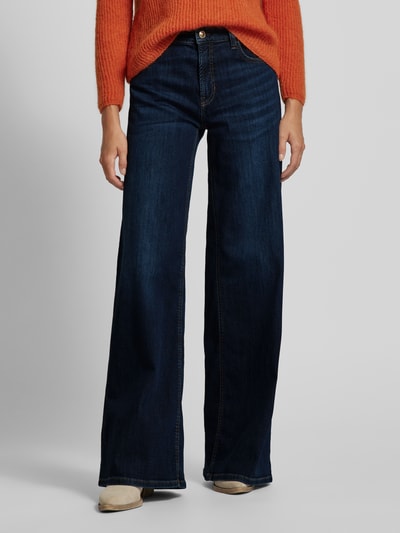 Peek & Cloppenburg CambioFlared Jeans mit 5-Pocket-Design Modell 'PALAZZO' in dunkelblau Kostenloser Versand