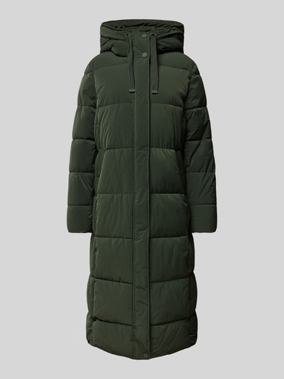 Peek & Cloppenburg Christian Berg Woman SelectionSteppmantel mit Kapuze in dunkelgruen Sonderangebot