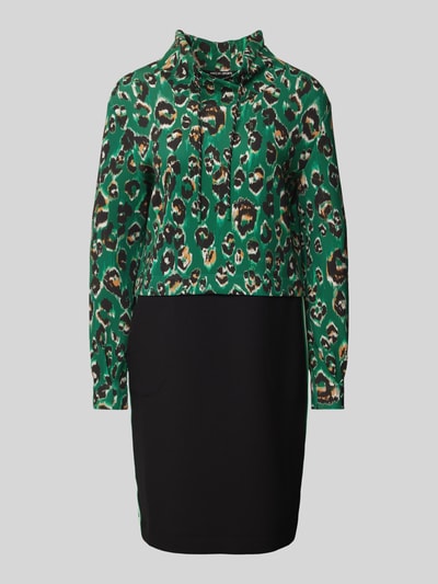 Peek & Cloppenburg Marc CainKnielanges Kleid im Double-Layer-Look in gruen Flash Sale