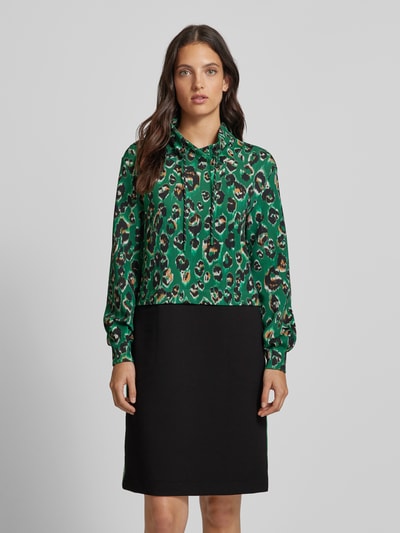 Peek & Cloppenburg Marc CainKnielanges Kleid im Double-Layer-Look in gruen Flash Sale