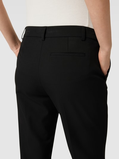 Peek & Cloppenburg Christian Berg Woman SelectionStoffhose mit Bügelfalten in black Weihnachtsangebot