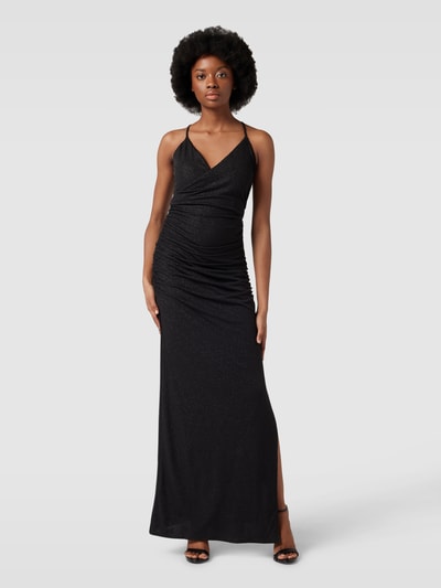 Peek & Cloppenburg Jake*s CocktailAbendkleid in Wickel-Optik in black Neueste Mode