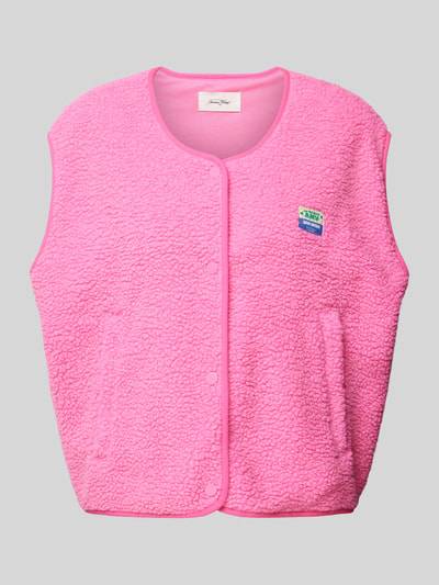 Peek & Cloppenburg American VintageWeste aus Teddyfell Modell 'HOKTOWN' in pink Blitzangebot