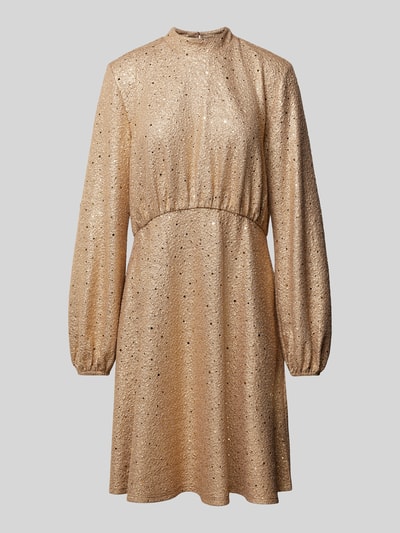 Peek & Cloppenburg Jake*s CollectionKnielanges Kleid mit Pailletten in gold Große Rabatte