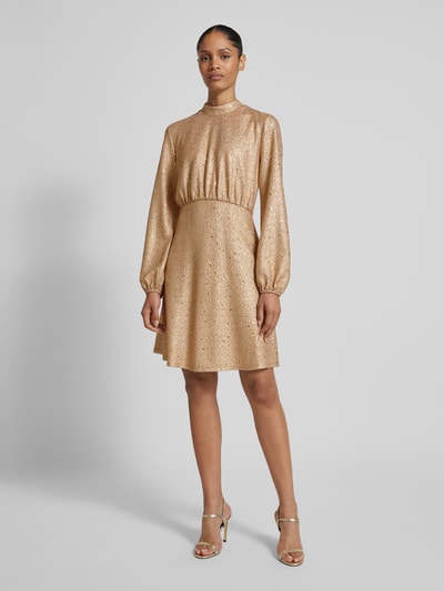 Peek & Cloppenburg Jake*s CollectionKnielanges Kleid mit Pailletten in gold Große Rabatte