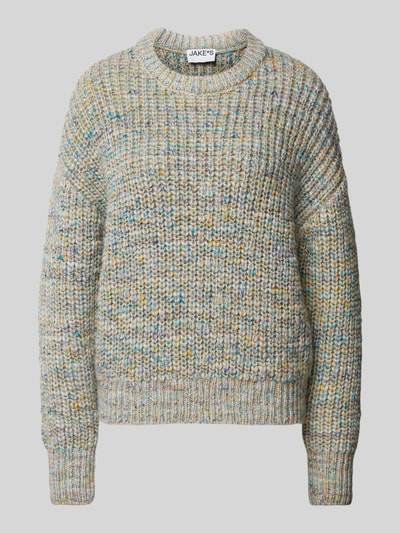 Peek & Cloppenburg Jake*s CasualStrickpullover mit überschnittenen Schultern in bleu Bestseller