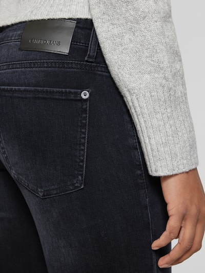 Peek & Cloppenburg CambioFlared Jeans mit Gürtelschlaufen Modell 'TESS' in anthrazit melange Tägliche Deals