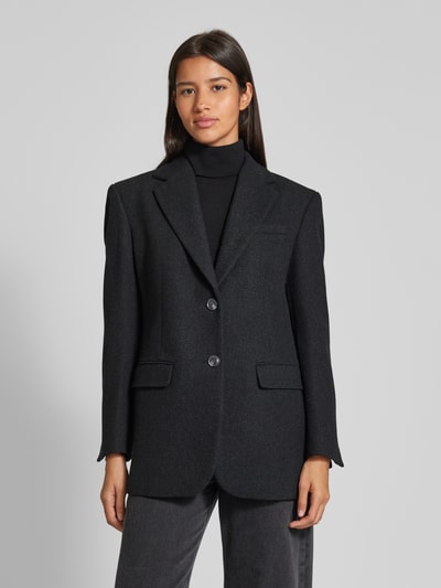 Peek & Cloppenburg Jake*s CasualBlazer mit Reverskragen in dunkelgrau melange Riesige Ersparnisse