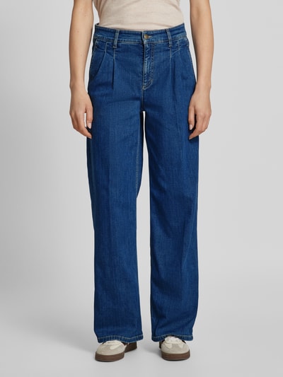 Peek & Cloppenburg CambioJeans mit Gesäßtaschen Modell 'ALMA' in dunkelblau Im Verkauf