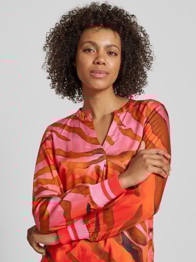 Peek & Cloppenburg Emily Van den BerghRegular Fit Bluse mit V-Ausschnitt in pink Verkauf