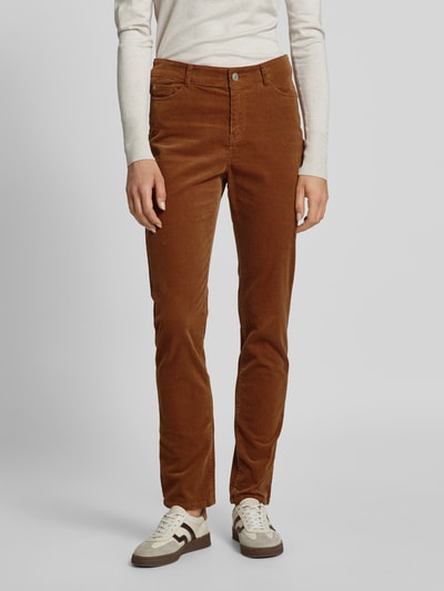Peek & Cloppenburg Christian Berg WomanRegular Fit Cordhose im 5-Pocket-Design in cognac Angebote