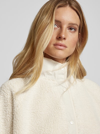 Peek & Cloppenburg Jake*s CasualSweatjacke mit Teddyfell in ecru Hotsell