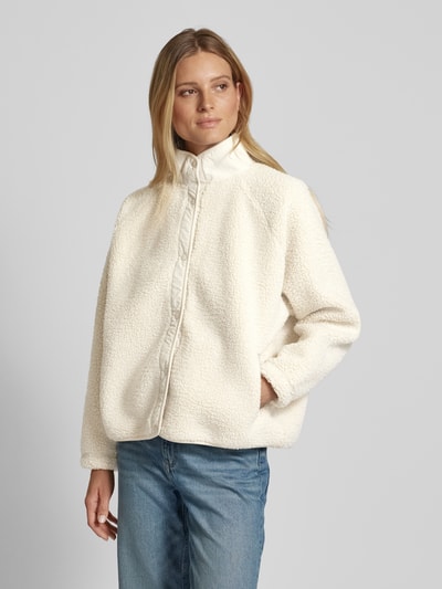 Peek & Cloppenburg Jake*s CasualSweatjacke mit Teddyfell in ecru Hotsell