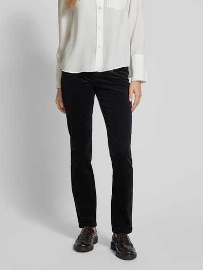 Peek & Cloppenburg Christian Berg WomanRegular Fit Cordhose im 5-Pocket-Design in dunkelblau Günstiger Verkauf