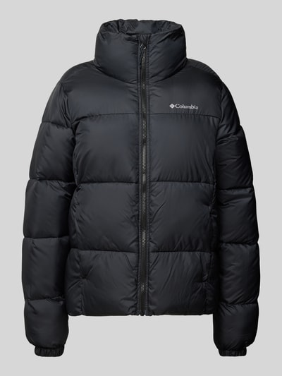 Peek & Cloppenburg COLUMBIASteppjacke mit Label-Print Modell Puffect in black Fabrikverkauf
