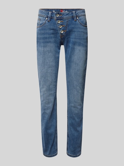 Peek & Cloppenburg Buena VistaSlim Fit Jeans mit 5-Pocket-Design Modell 'Malibu' in blau Fabrikpreis