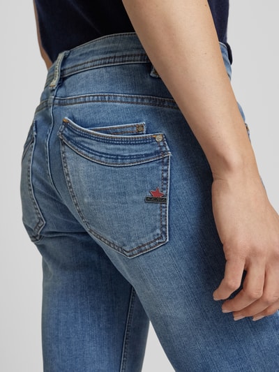 Peek & Cloppenburg Buena VistaSlim Fit Jeans mit 5-Pocket-Design Modell 'Malibu' in blau Fabrikpreis