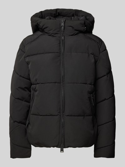 Peek & Cloppenburg WITHBLACKSteppjacke mit Kapuze in black Günstig kaufen