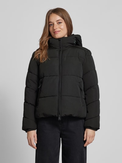 Peek & Cloppenburg WITHBLACKSteppjacke mit Kapuze in black Günstig kaufen