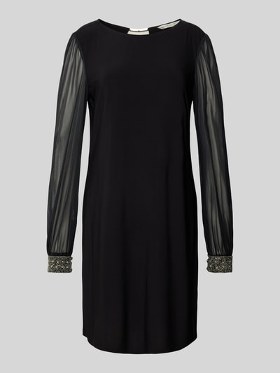 Peek & Cloppenburg ApricotMinikleid mit U-Boot-Ausschnitt in black Begrenztes Angebot