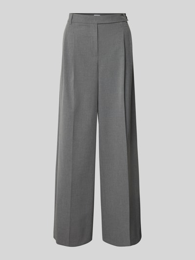 Peek & Cloppenburg Jake*s CollectionStoffhose mit Bundfalten in silber melange Online Shopping