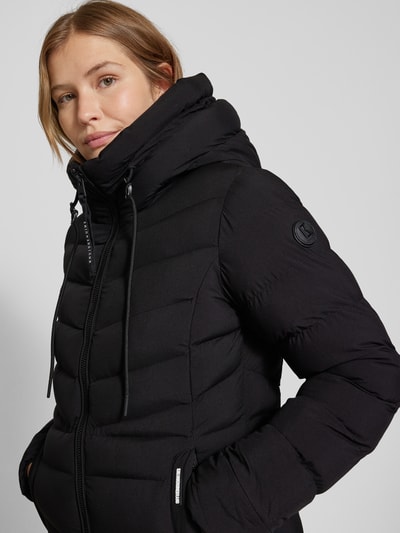 Peek & Cloppenburg khujoSteppmantel mit Zweiwege-Reißverschluss Modell 'INGRAM3 MATT' in black Preisnachlass