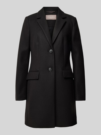 Peek & Cloppenburg Christian Berg Woman SelectionMantel mit Reverskragen in black Lagerräumung