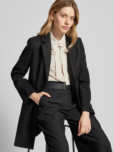 Peek & Cloppenburg Christian Berg Woman SelectionMantel mit Reverskragen in black Lagerräumung