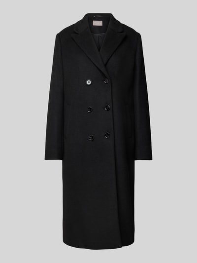 Peek & Cloppenburg Christian Berg Woman SelectionMantel mit Reverskragen in black Saisonale Angebote