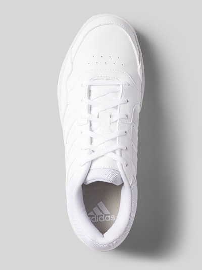 Peek & Cloppenburg ADIDAS SPORTSWEARSneaker im unifarbenen Design Modell 'HOOPS 3.0' in weiss Wochenangebot