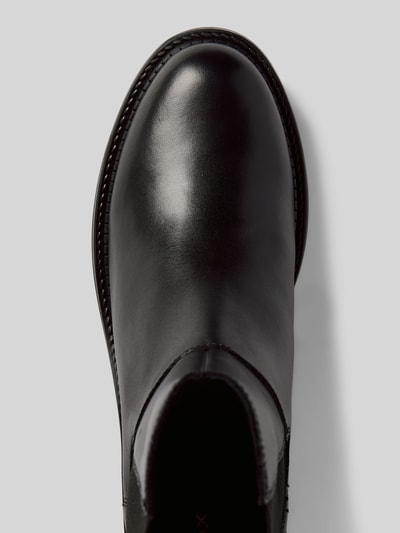 Peek & Cloppenburg GeoxStiefeletten aus Leder-Textil-Mix in black Letzte 2 Tage