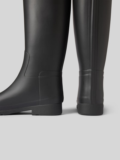 Peek & Cloppenburg HunterGummistiefel mit Label-Badge in black Vierteljährliche Förderung
