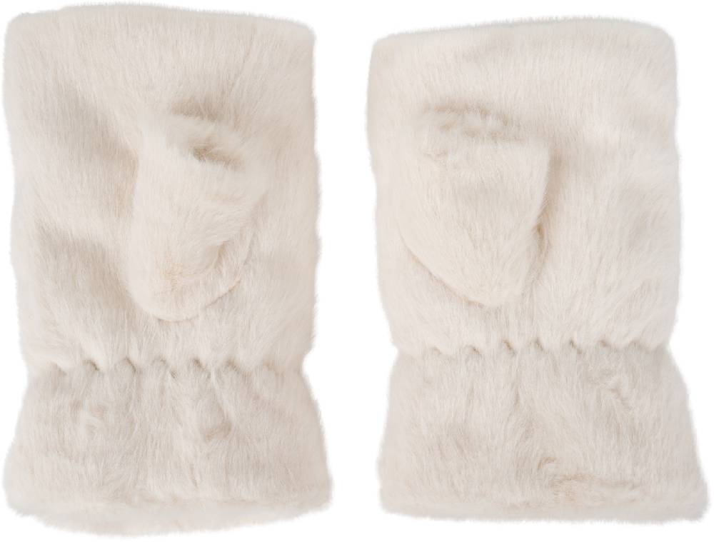 Stylebreaker Fingerlose Handschuhe Kunstfell Einfarbig Günstiger Verkauf