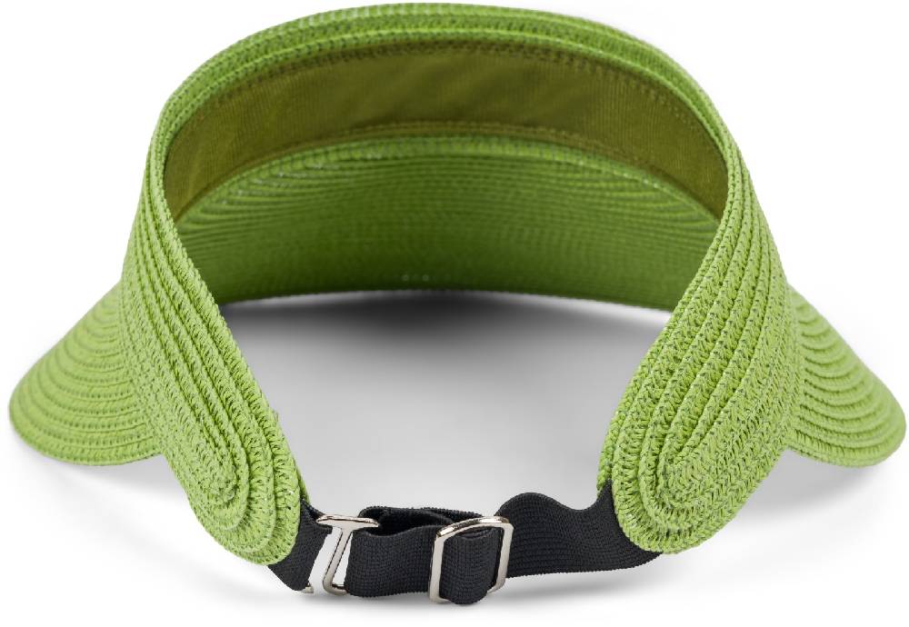 Stylebreaker Papierstroh Visor Cap Einfarbig Versandkostenfrei