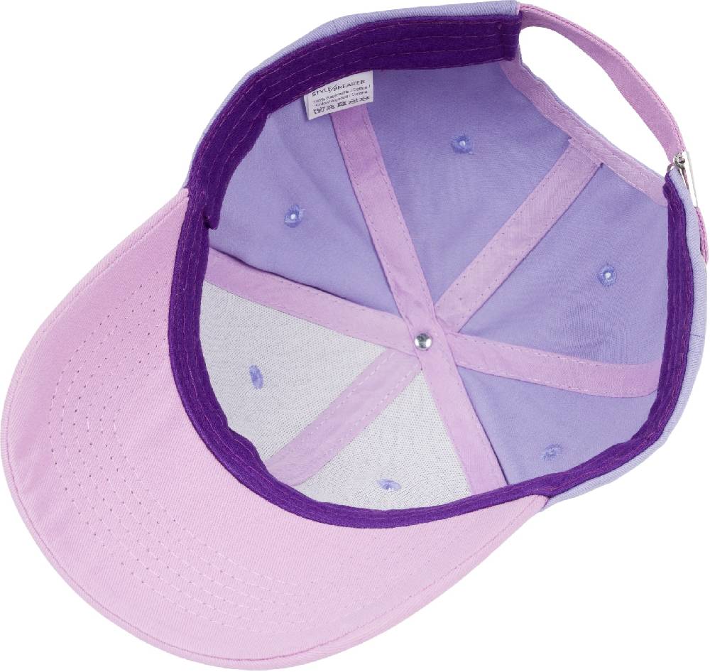 Stylebreaker Baseball Cap Zweifarbig Pastell Exklusivangebot