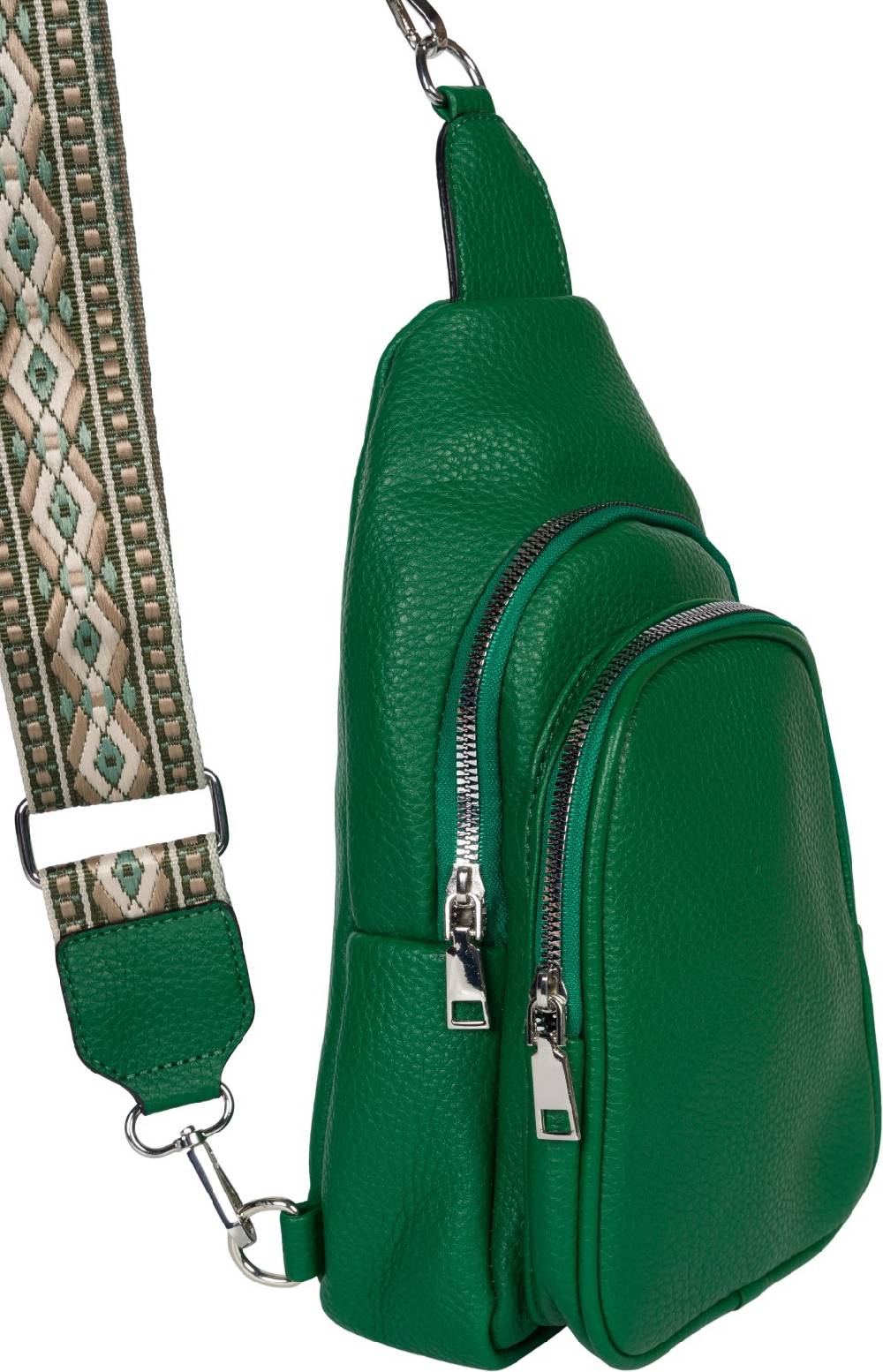 Stylebreaker One Shoulder Rucksack Gemusterter Schultergurt Saisonschlussverkauf