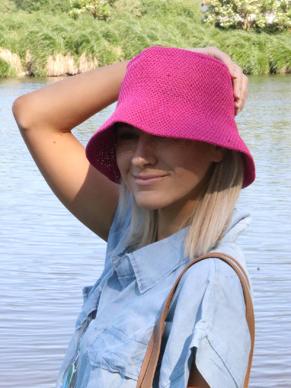 Stylebreaker Fischerhut aus Papierstroh - Knautschhut Top Angebot