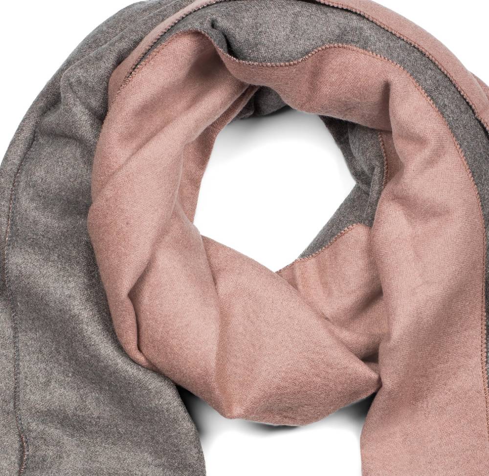 Stylebreaker 2-Farbiger Schal mit Fransen Online Outlet