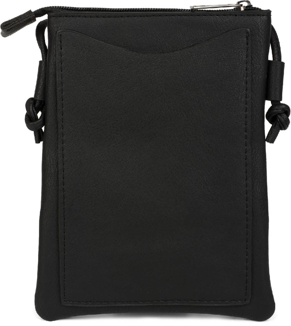 Stylebreaker Mini Umhängetasche mit ZickZack Cutout und Nieten Blitzangebot