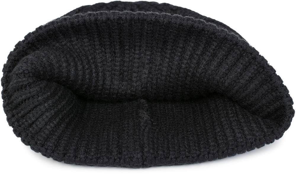 Stylebreaker Feinstrick Beanie Mütze mit Krempe Tiefpreis