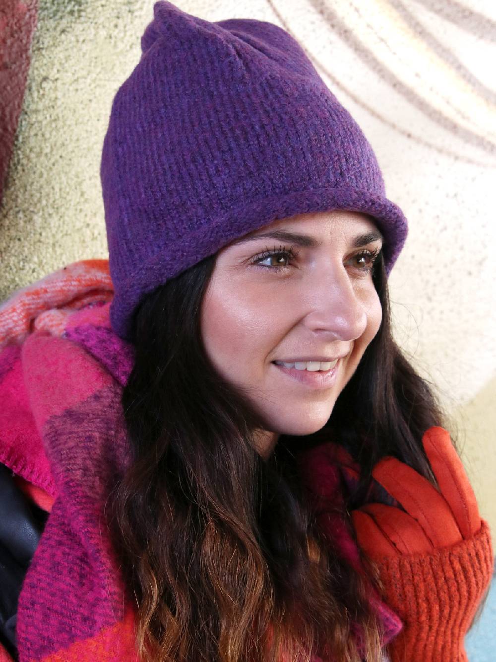 Stylebreaker Oversize Strickbeanie mit Rollrand Kostenlose Rückgabe