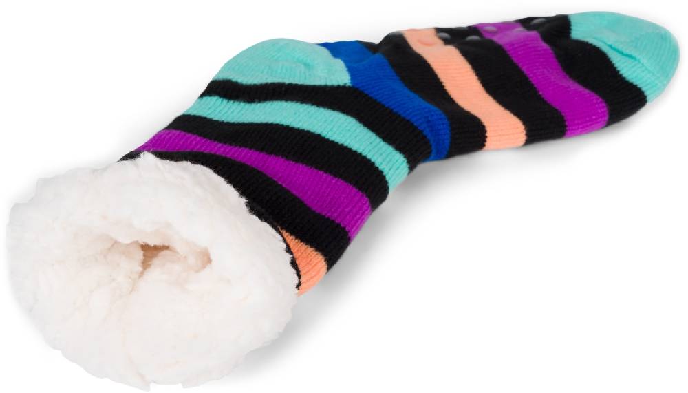 Stylebreaker ABS Kuschelsocken Streifen Muster Bis zu 60% Rabatt