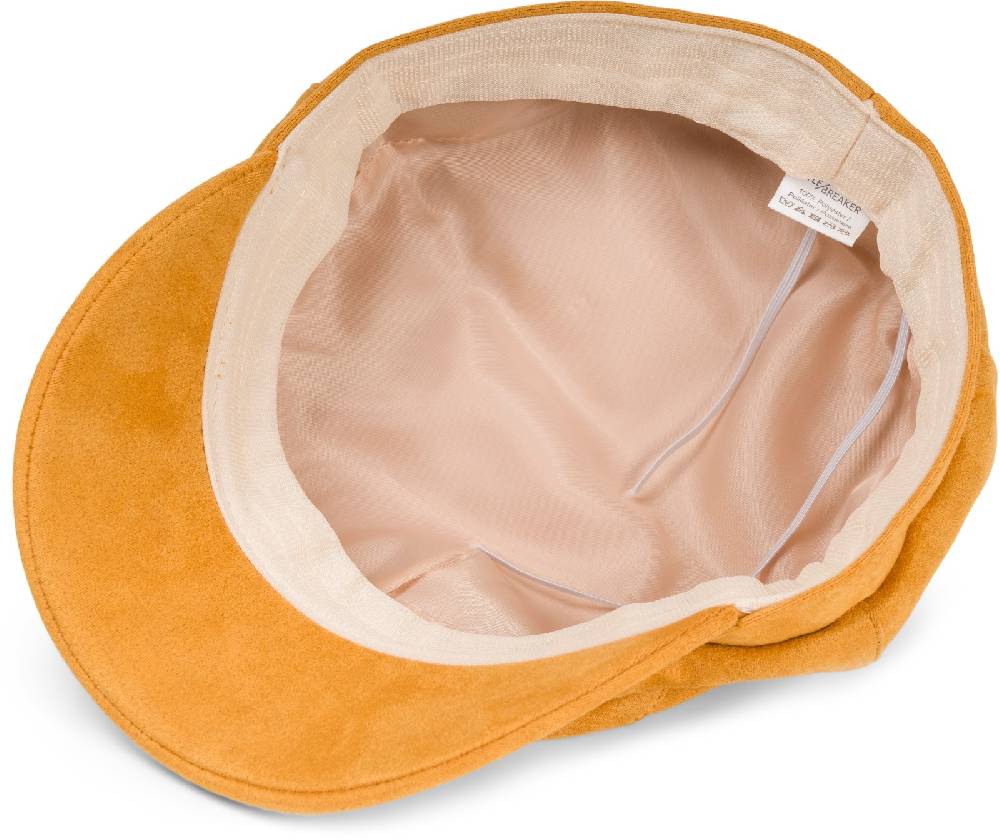 Stylebreaker Ballonmütze Einfarbig Veloursleder Optik Günstiger Verkauf
