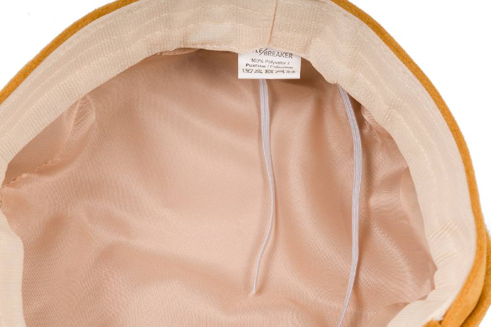 Stylebreaker Ballonmütze Einfarbig Veloursleder Optik Günstiger Verkauf