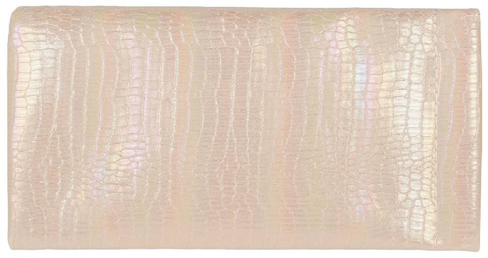 Stylebreaker Brillenetui Kroko Perlmutt mit Putztuch Flash Sale