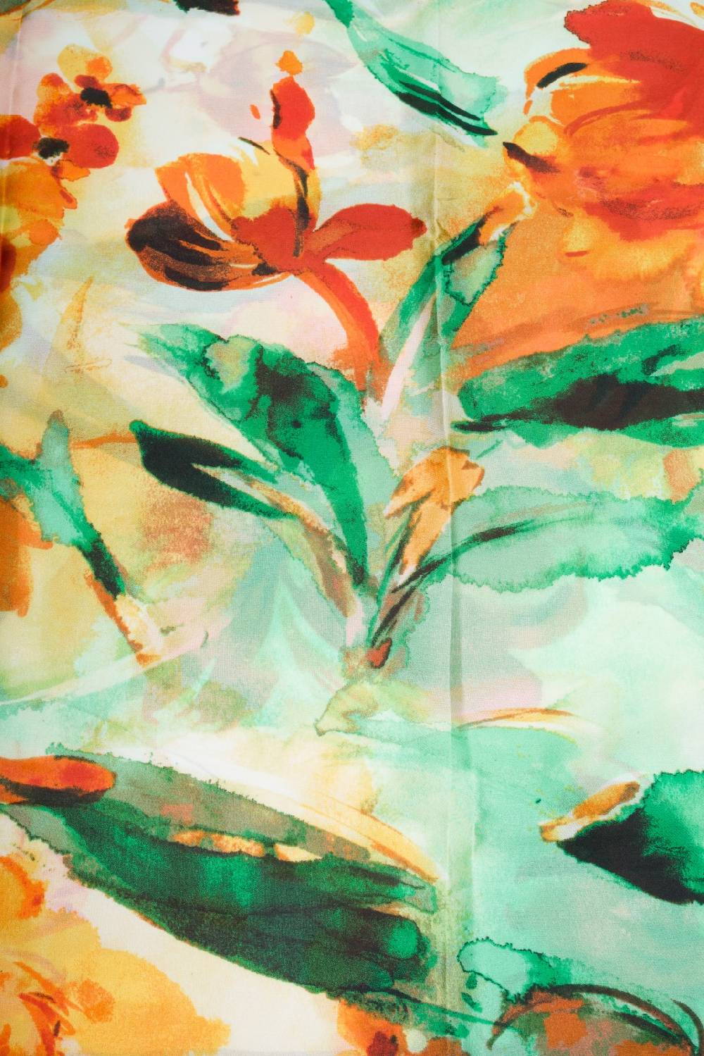Stylebreaker Schal mit Aquarell Blumen Muster Saisonschlussverkauf