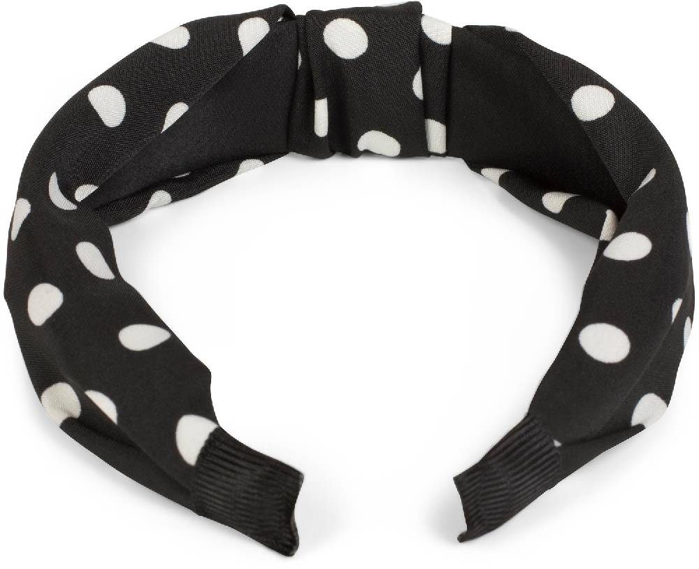 Stylebreaker Haarreif mit Vintage Punkte Muster Letzte 2 Tage