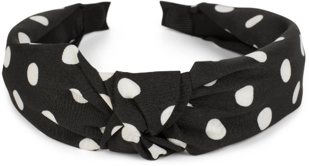 Stylebreaker Haarreif mit Vintage Punkte Muster Letzte 2 Tage